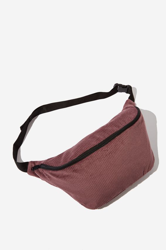 Oversized Bumbag, BURGANDY