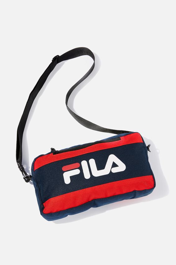 Fila Lcn Side Satchel, NAVY_WHITE