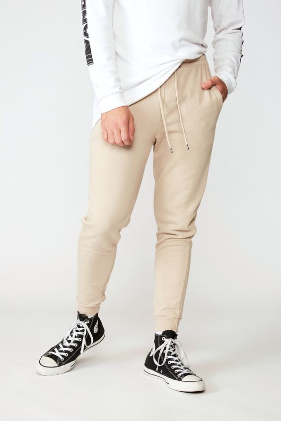 Basic Track Pant, OXFORD TAN
