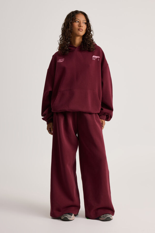 Chloe Hoodie, WASHED CHERRY LACQUER/AMORE