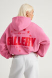 Open Gallery Boxy Hoodie, OG HYPER PINK/OG CONCEPT - example image 3