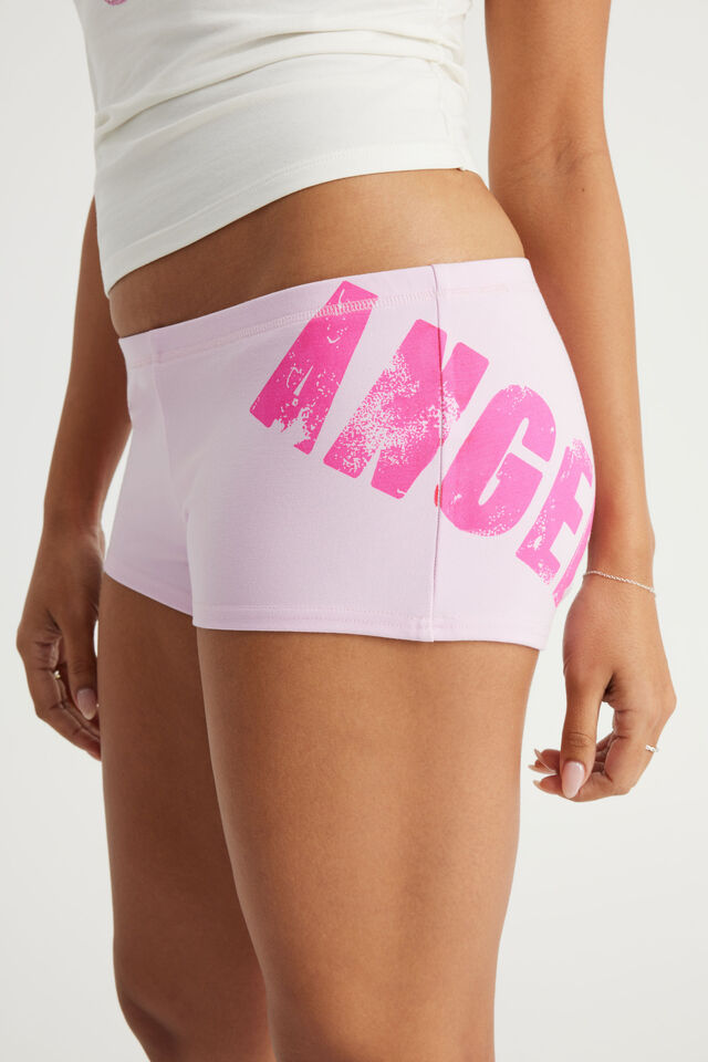 Raya Pull On Short, PINK ICE/ANGEL BABY