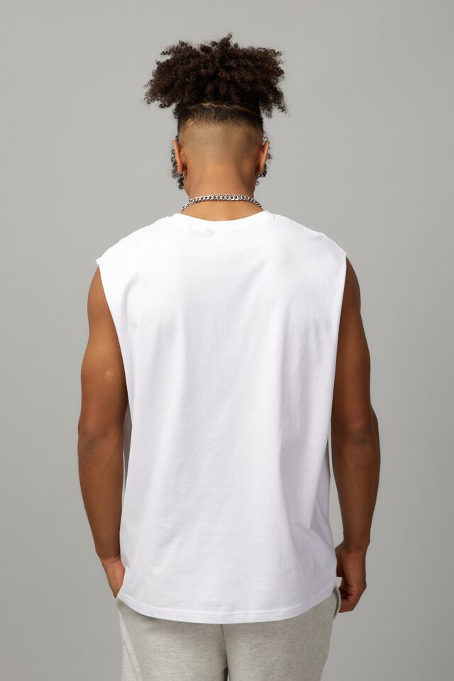 Muscle Tank, WHITE