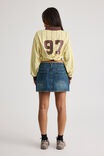 The Everyday Denim Skirt, DIRTY INDIGO - alternate image 3