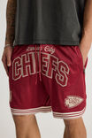 Nfl Basketball Short, LCN NFL TUSCAN RED/KANSAS CITY CLASSIC CHIEFS - alternate image 4