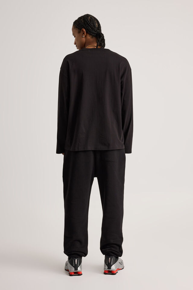 Nba Track Pant, LCN NBA BLACK/BULLS SUPERSCRIPT