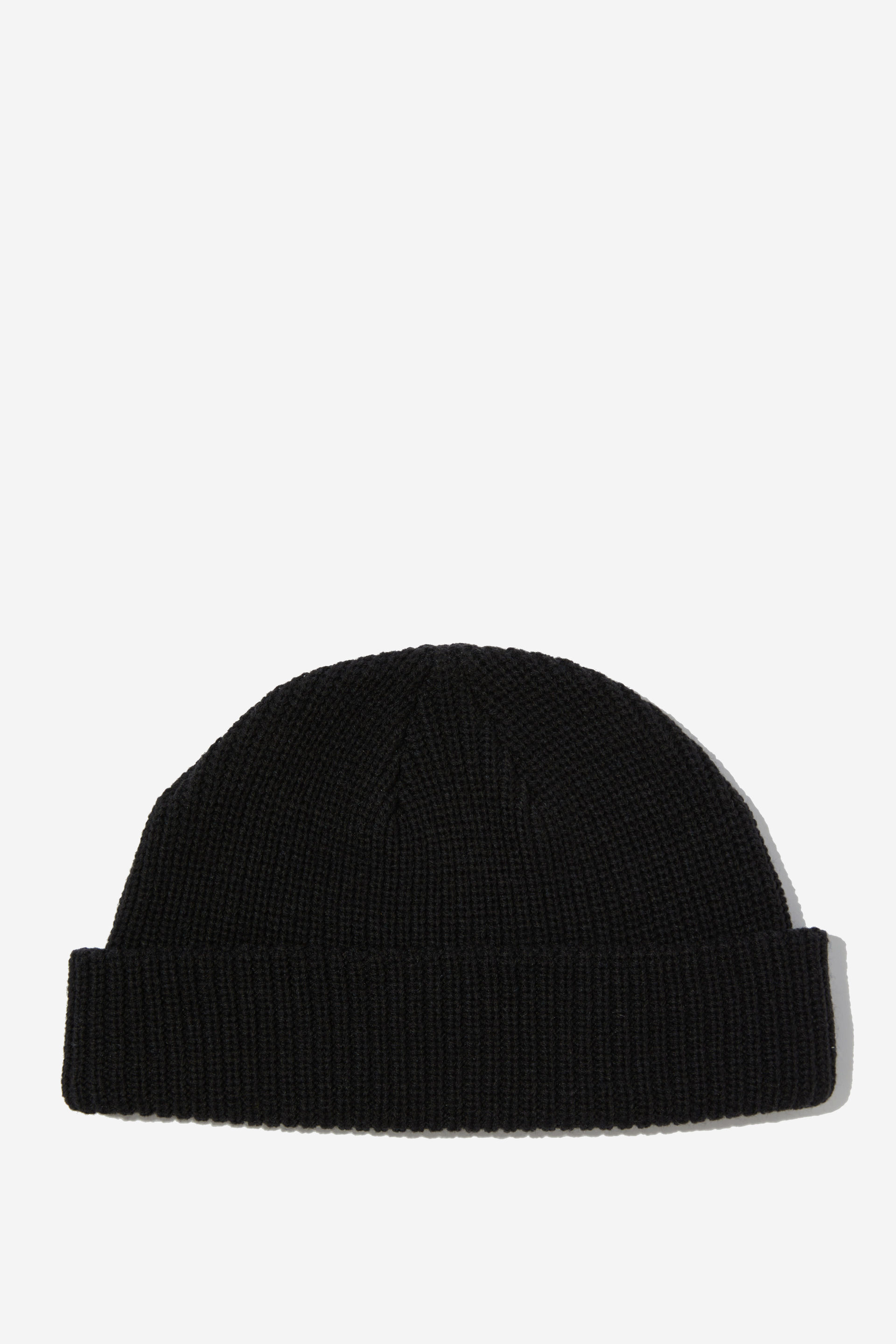 Ribbed fisherman beanie shop