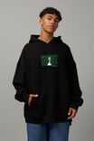 The Simpsons Baggy Hoodie, LCN SIM BLACK/HOMER HEDGE - alternate image 1