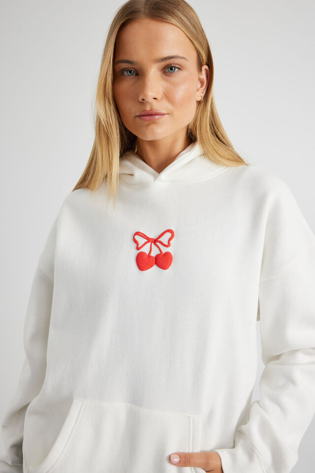 Original Hoodie, VINATGE WHITE/MON CHERI
