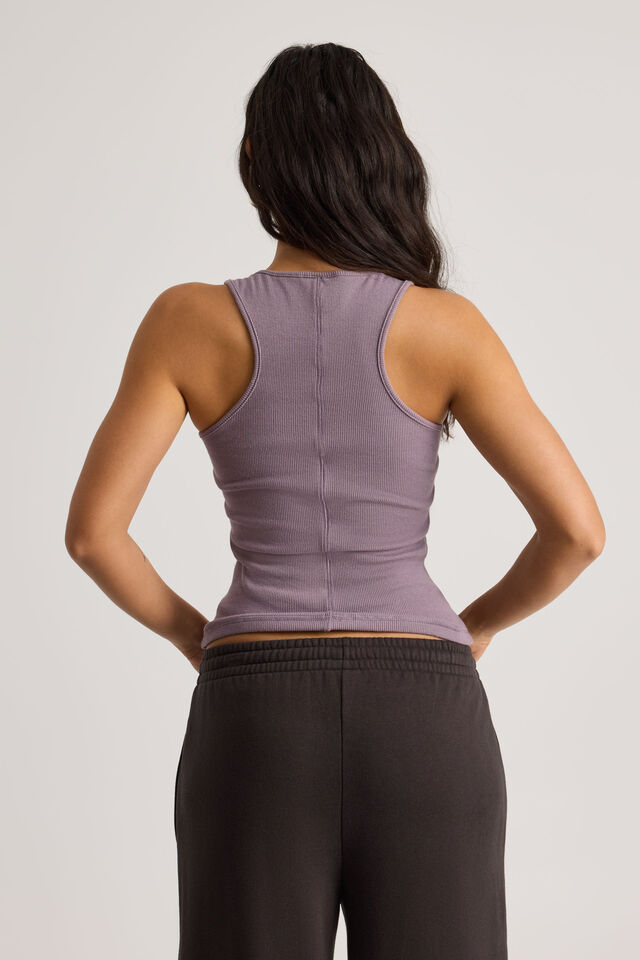 Graphic Tank, WASHED MYSTIC PURPLE/REBORN