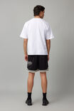 Nfl Basketball Short, LCN NFL BLACK/RAIDERS WRAP - alternate image 3