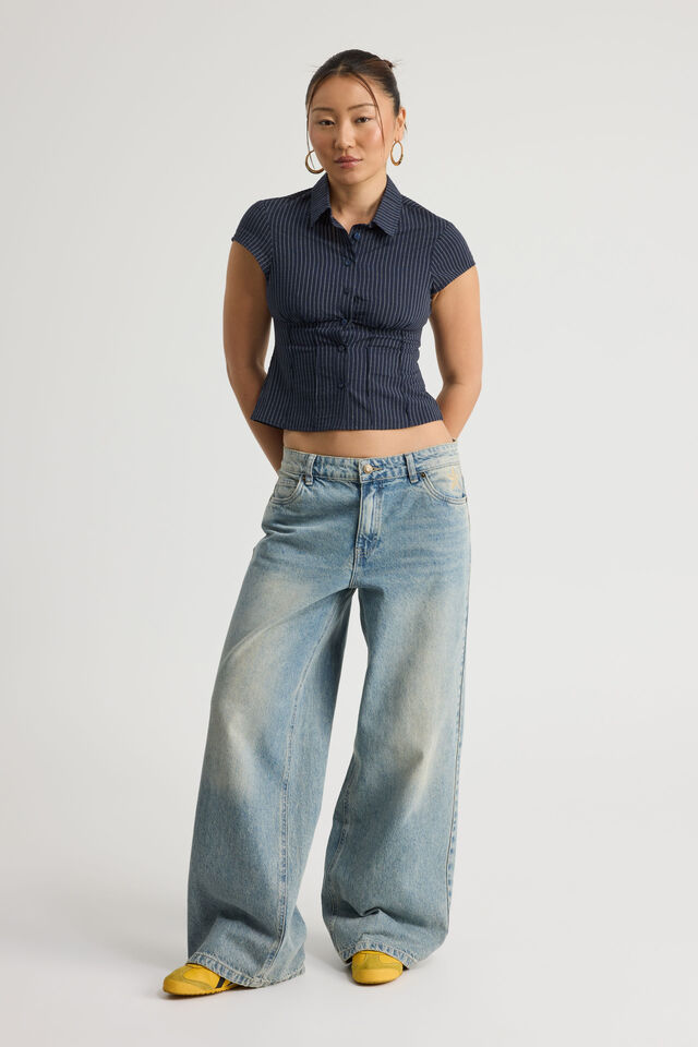 Mid Rise Baggy Jean, SOFT TINT_STAR