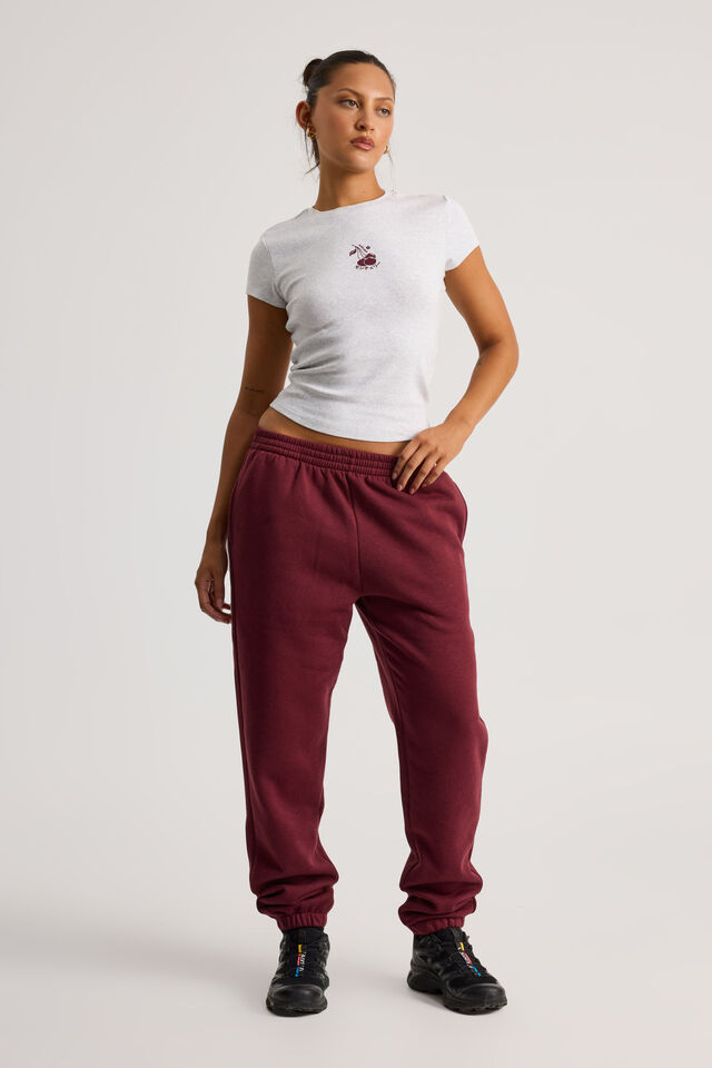 Classic Trackpant, BORDEAUX