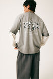 NTN WASHED IRON/SPIKEY LOGO CHROME