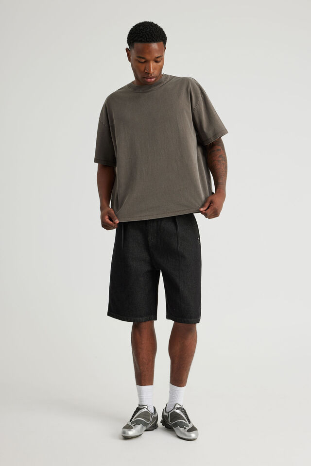 Authentics Blank Tee, WASHED WALNUT