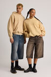 Open Gallery Hoodie, OG WASHED DUSTY TUMERIC/GALLERY HEADLINE - alternate image 2