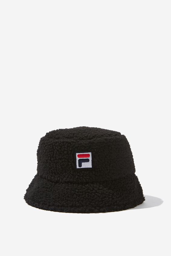 Fila Lcn Teddy Bucket Hat, BLACK