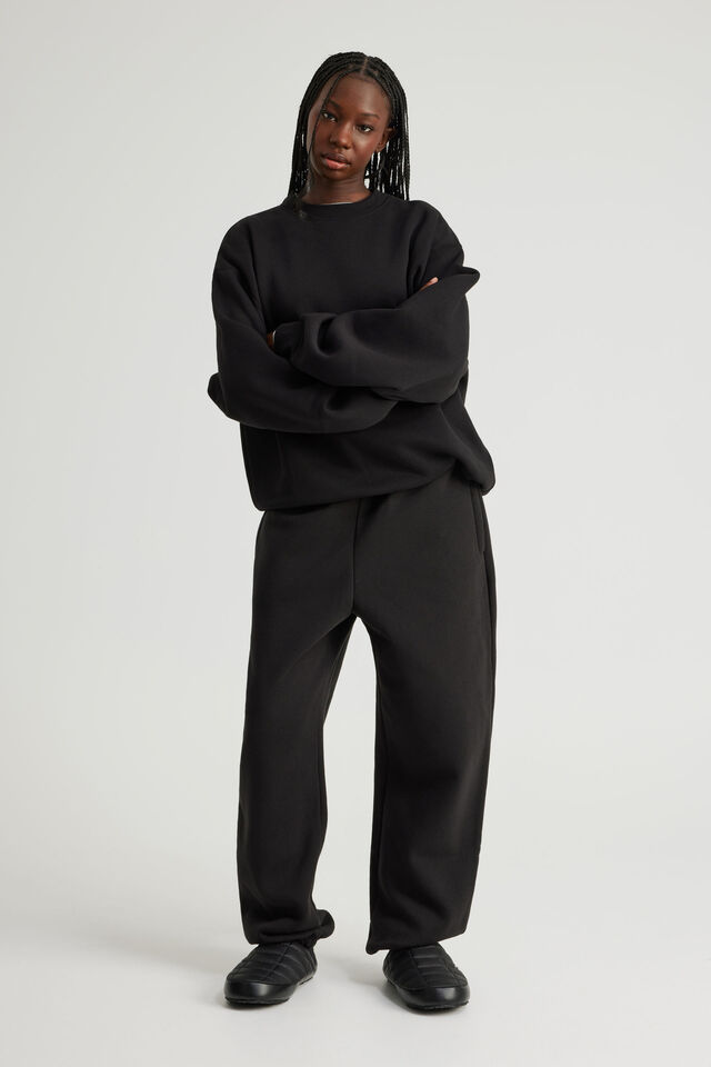 Authentics Boxy Crew, BLACK