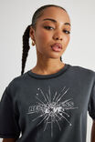 Boxy Graphic Tee, WASHED BLACK/RELENTLESS LOVE - alternate image 4