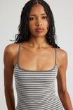 Kiki Cami, ASH GREY STRIPE - alternate image 4