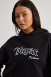 Lcn Music Merch Hoodie, LCN BRA BLACK/TUPAC ME AGAINST THE WORLD - alternate image 4