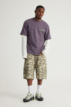 Half Half Heavyweight Core Fit Tshirt, HH WINTER PLUM/WORK N PLAY - example image 2