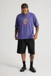 Mcdonalds Box Fit Tshirt, LCN MCD NEBULA/GRIMACE - alternate image 2