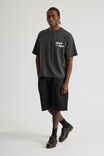 Notion Vintage Graphic Tshirt, NTN WASHED BLACK/MOTION BLUR - alternate image 2