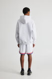 Harlem Globetrotters Basketball Short, LCN HGT WHITE/HARLEM CLASSIC - alternate image 3
