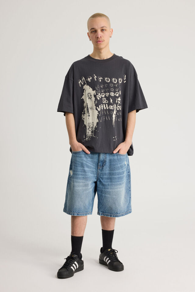 Archive Music Merch T Shirt, LCN BRA SLATE/METRO BOOMIN AN ALBUM