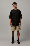 Essential Nfl T Shirt, LCN NFL BLACK/RAIDERS CREST - alternate image 2