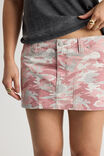 Camo Cargo Skirt, SORBET CAMO - alternate image 4