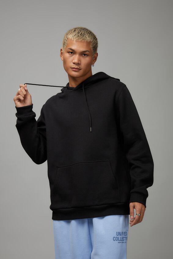 Basic Hoodie, BLACK