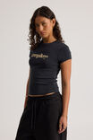 Open Gallery Fitted Tee, ICED LAGOON/OG - alternate image 3