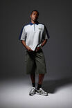 Half Half Polo, HH GREY MARLE/NAVY BLAZER HALF HALF INC - alternate image 2