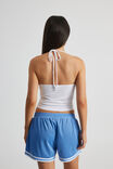 Milly V Neck Halter Top, WHITE - alternate image 3