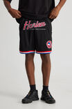 Harlem Globetrotters Basketball Short, LCN HGT BLACK/HARLEM CLASSIC - alternate image 2
