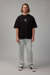 Heavy Weight Box Fit Graphic Tshirt, UC BLACK/NY SQUARE - alternate image 2