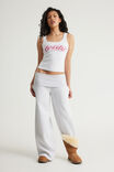 Graphic Rib Tank, WHITE / FIESTY - example image 2