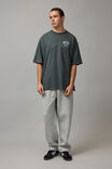 Straight Leg Trackpant, GREY MARLE/UC - alternate image 1