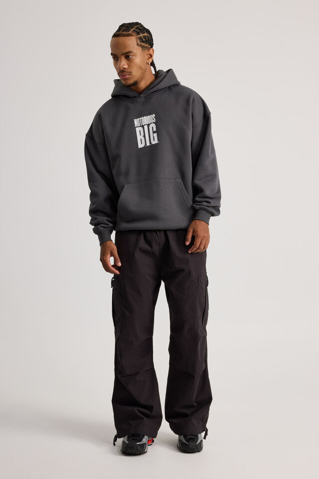 Music Merch Hoodie, LCN MT SLATE/BIGGIE NOTORIOUS