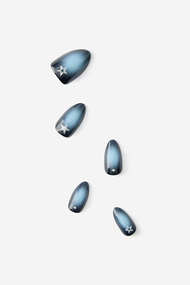 Press On Nail Pack, NOTION BLUE STARS