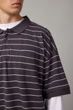 Oversized Polo, SLATE STRIPE - alternate image 5