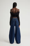 Mid Rise Baggy Jean, RINSED INDIGO - alternate image 3