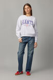 Lcn Nfl Graphic Crew Sweater, LCN NFL GREY MARLE/GIANTS - alternate image 2