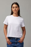 Cotton Tee, WHITE - alternate image 2