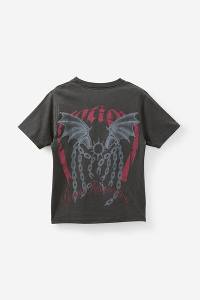 Notion X Smolbrat Slim Fit Tshirt, WASHED BLACK/SMOLBRAT BREAK FREE