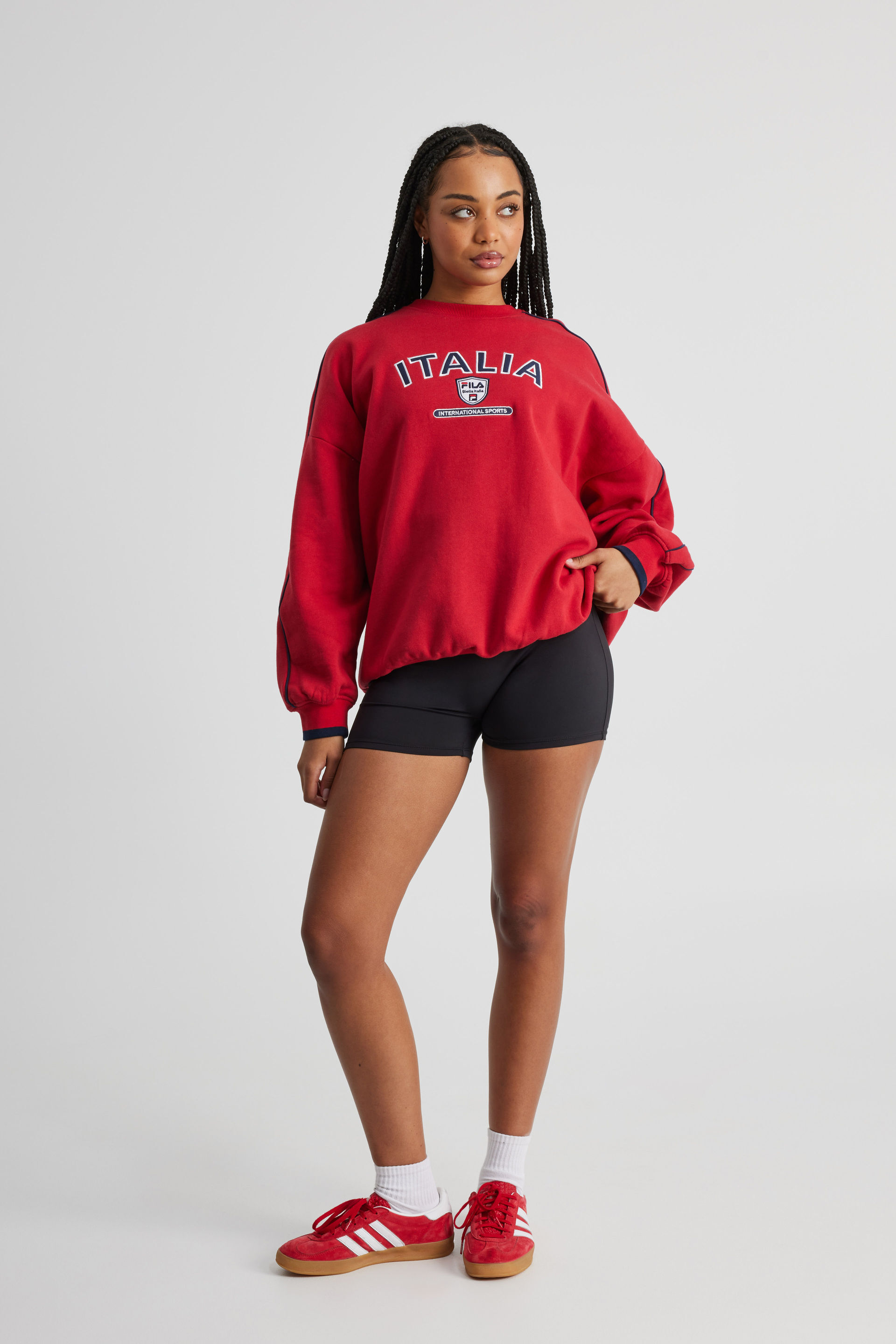 Fila Lcn Slouchy Crew