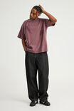 Notion Vintage Graphic Tshirt, NTN WASHED BORDEAUX/MULTI - example image 2