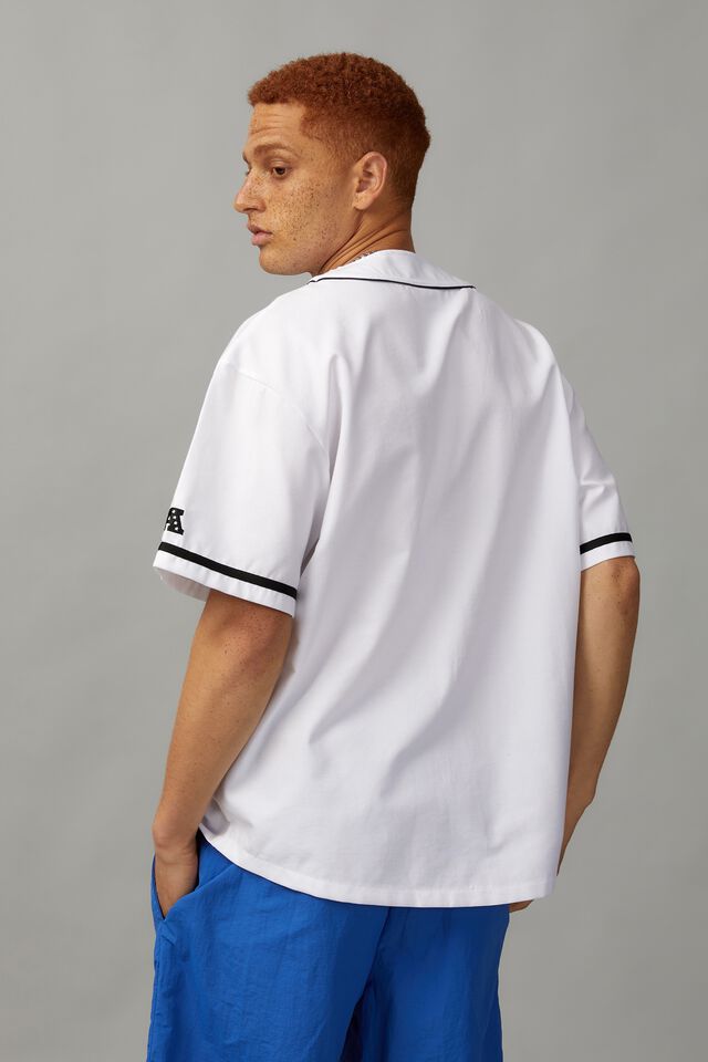 Nfl Baseball Shirt, LCN NFL WHITE/CHEVY RAIDERS